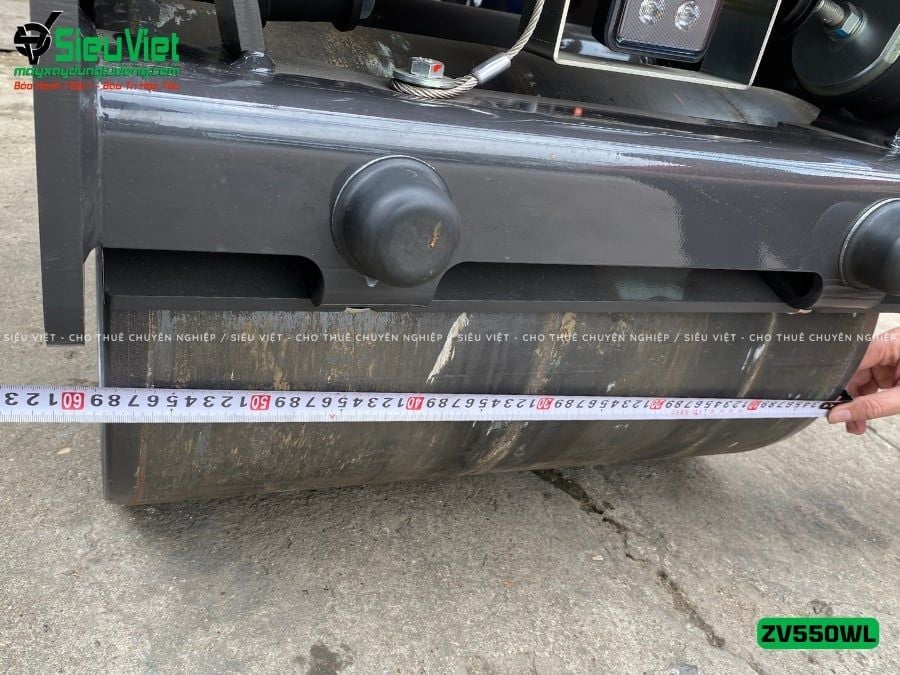 Xe lu rung dắt tay 600Kg Hitachi ZV550WL Nhật Bản (11078)