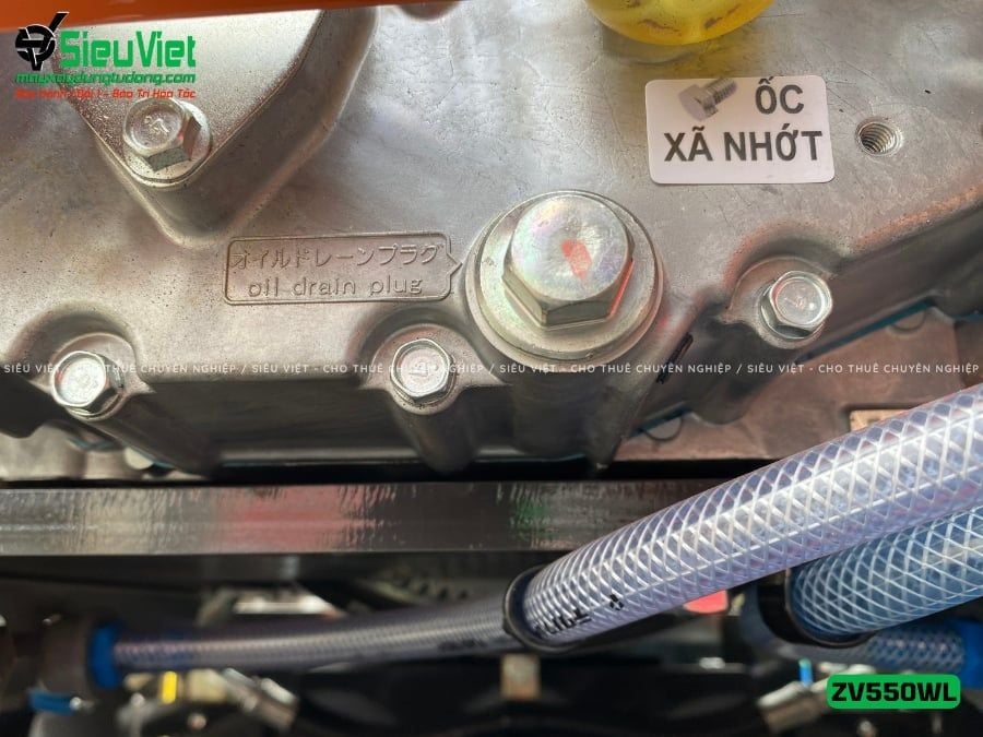 Xe lu rung dắt tay 600Kg Hitachi ZV550WL Nhật Bản (11078)