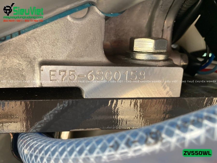 Xe lu rung dắt tay 600Kg Hitachi ZV550WL Nhật Bản (11078)