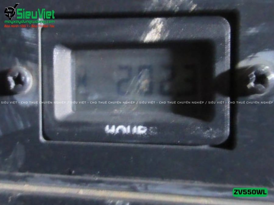 Xe lu rung dắt tay 600Kg Hitachi ZV550WL Nhật Bản (10717)