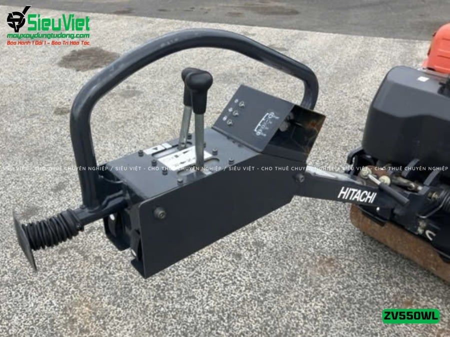 Xe lu rung dắt tay 600Kg Hitachi ZV550WL Nhật Bản (10457)