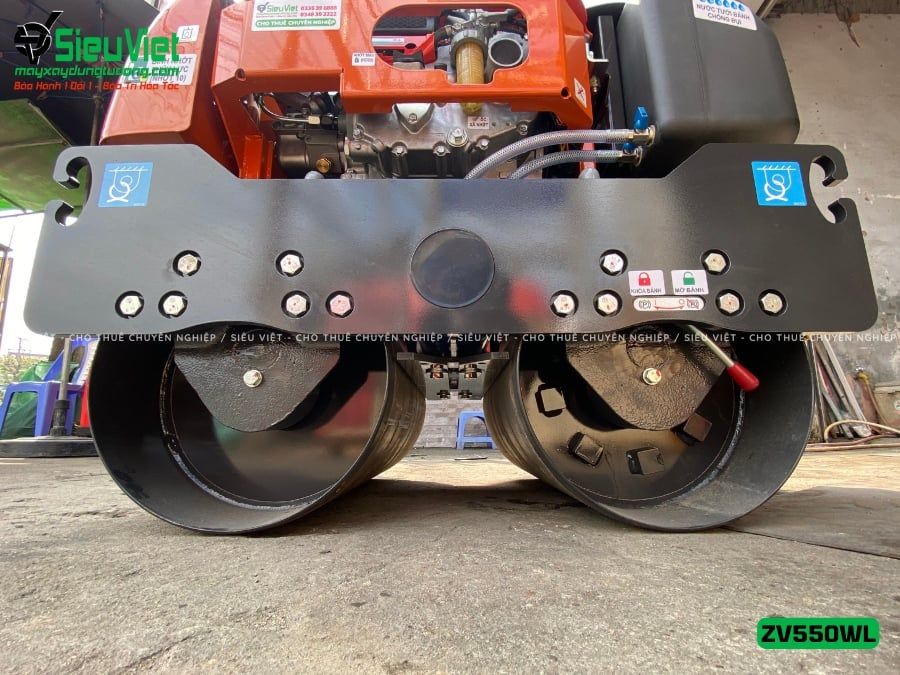 Xe lu rung dắt tay 600Kg Hitachi ZV550WL Nhật Bản (11078)