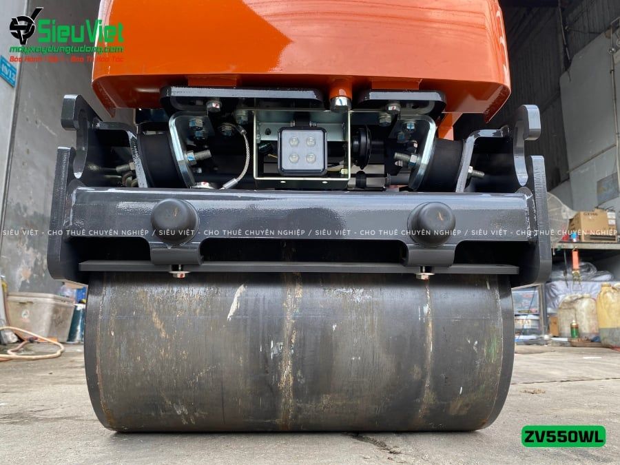 Xe lu rung dắt tay 600Kg Hitachi ZV550WL Nhật Bản (11078)