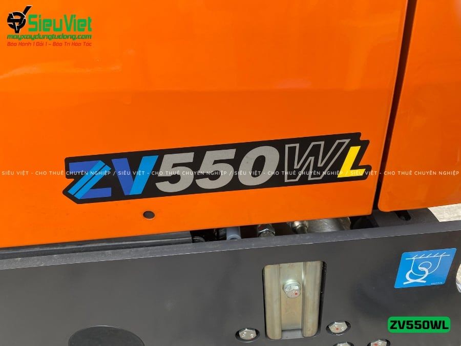 Xe lu rung dắt tay 600Kg Hitachi ZV550WL Nhật Bản (11078)