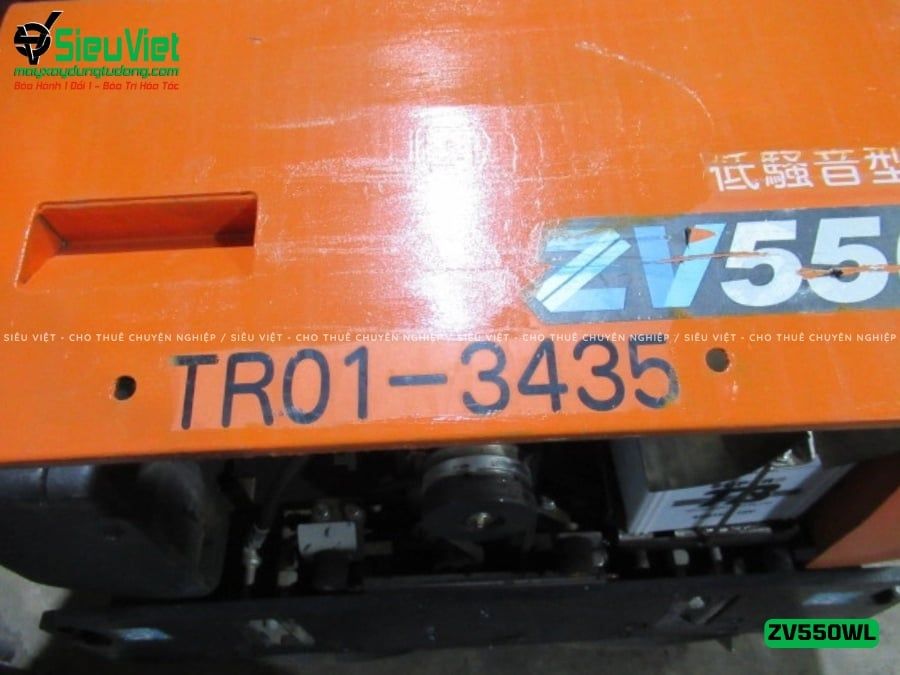 Xe lu rung dắt tay 600Kg Hitachi ZV550WL Nhật Bản (10717)