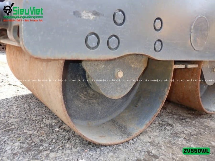 Xe lu rung dắt tay 600Kg Hitachi ZV550WL Nhật Bản (10107)