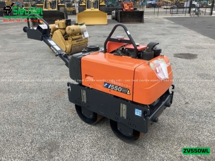 Xe lu rung dắt tay 600Kg Hitachi ZV550WL Nhật Bản (10457)
