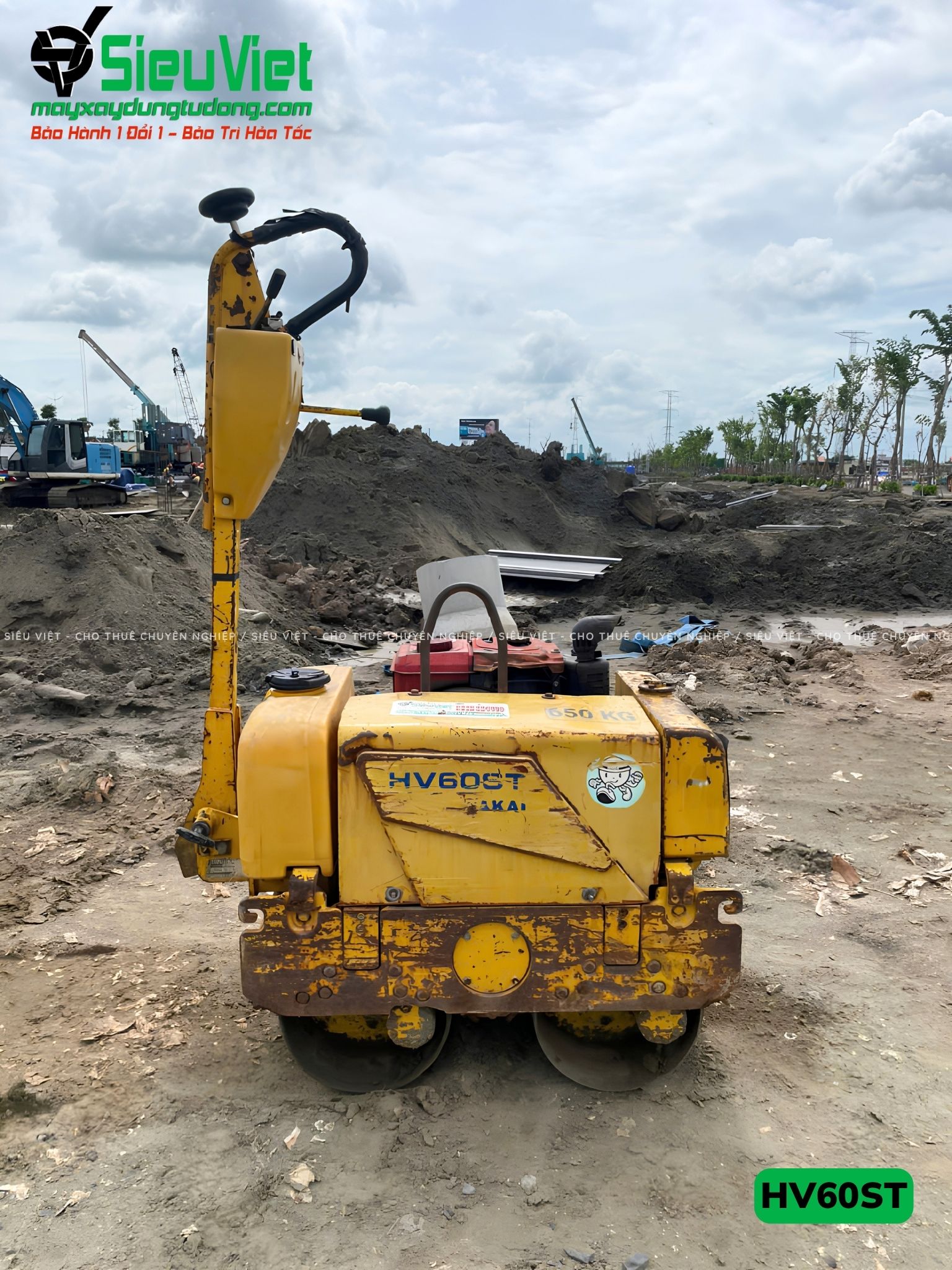 Xe lu dắt tay 640Kg Sakai HV60ST Nhật Bản (VHV1241524)
