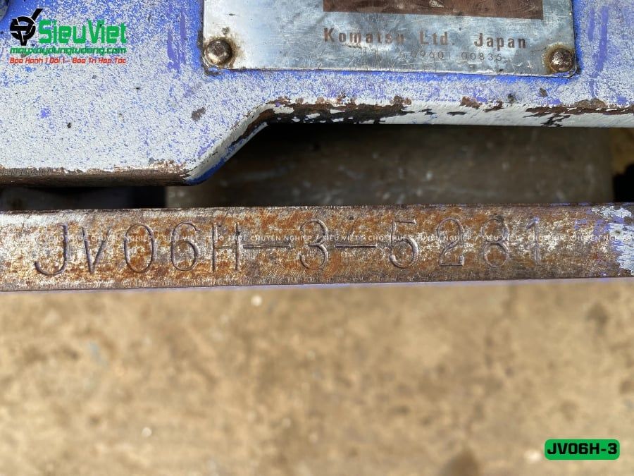 Xe lu rung dắt tay 600Kg Komatsu JV06H-3 Nhật Bản (JV06H35281)