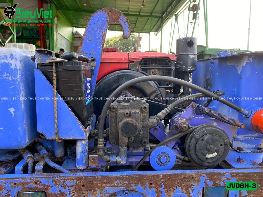 Xe lu rung dắt tay 600Kg Komatsu JV06H-3 Nhật Bản (JV06H35281)