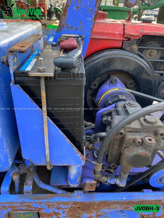 Xe lu rung dắt tay 600Kg Komatsu JV06H-3 Nhật Bản (JV06H35281)