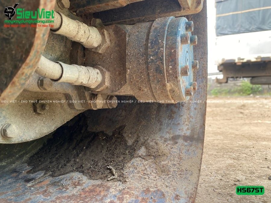 Xe lu rung dắt tay 750Kg Sakai HS67ST Nhật Bản (5HS210126)