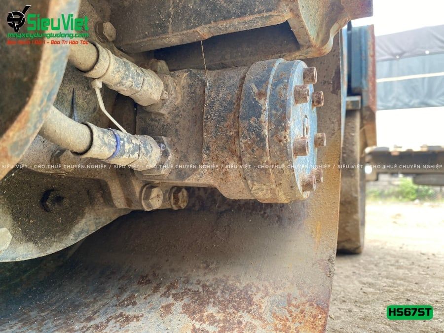 Xe lu rung dắt tay 750Kg Sakai HS67ST Nhật Bản (5HS210126)