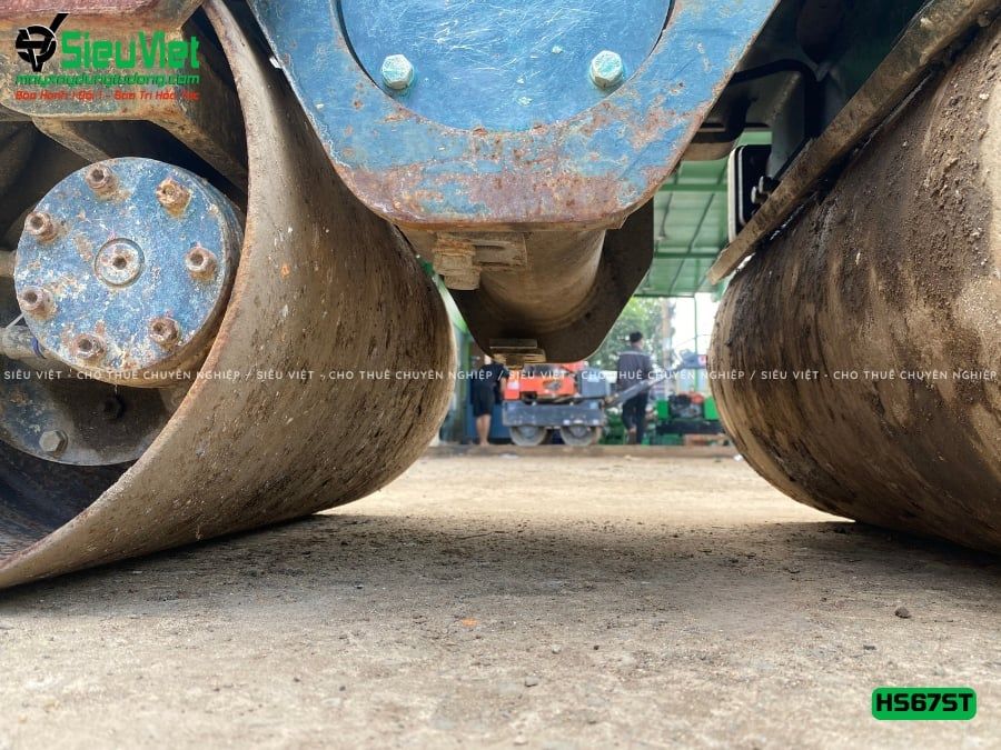 Xe lu rung dắt tay 750Kg Sakai HS67ST Nhật Bản (5HS210126)