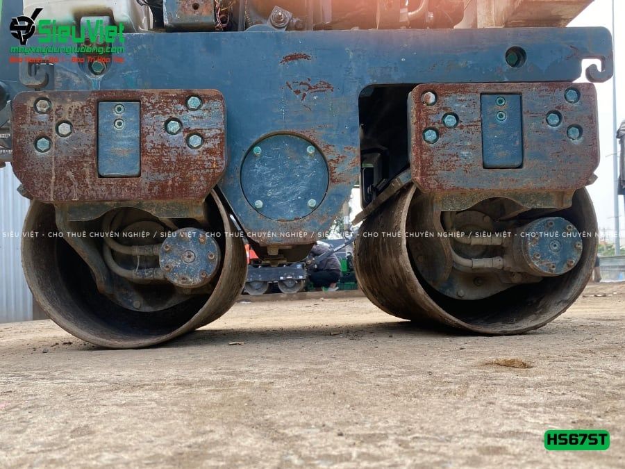 Xe lu rung dắt tay 750Kg Sakai HS67ST Nhật Bản (5HS210126)