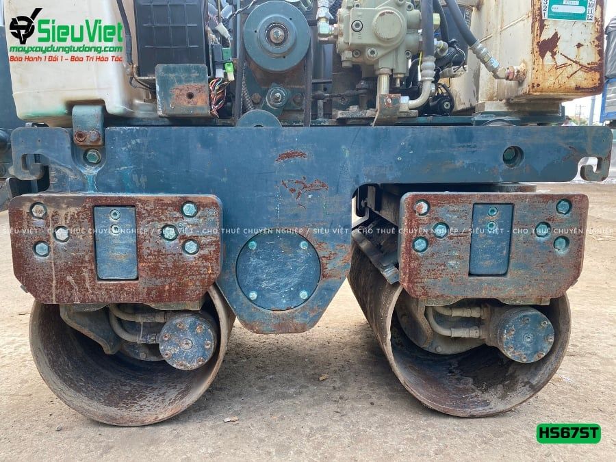 Xe lu rung dắt tay 750Kg Sakai HS67ST Nhật Bản (5HS210126)