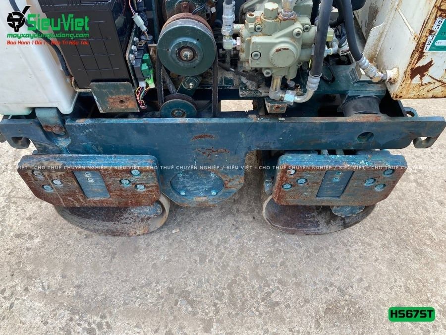 Xe lu rung dắt tay 750Kg Sakai HS67ST Nhật Bản (5HS210126)