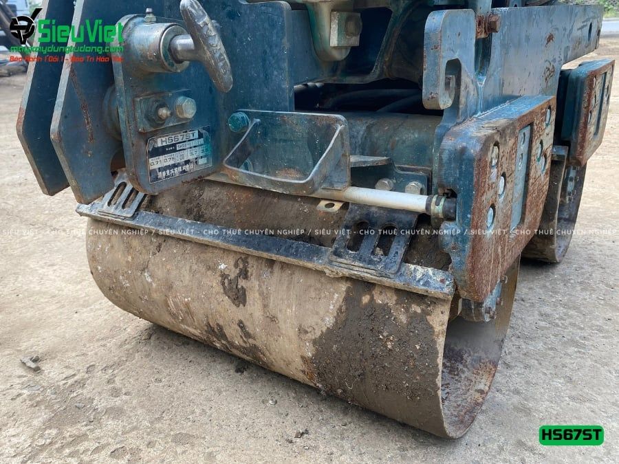 Xe lu rung dắt tay 750Kg Sakai HS67ST Nhật Bản (5HS210126)
