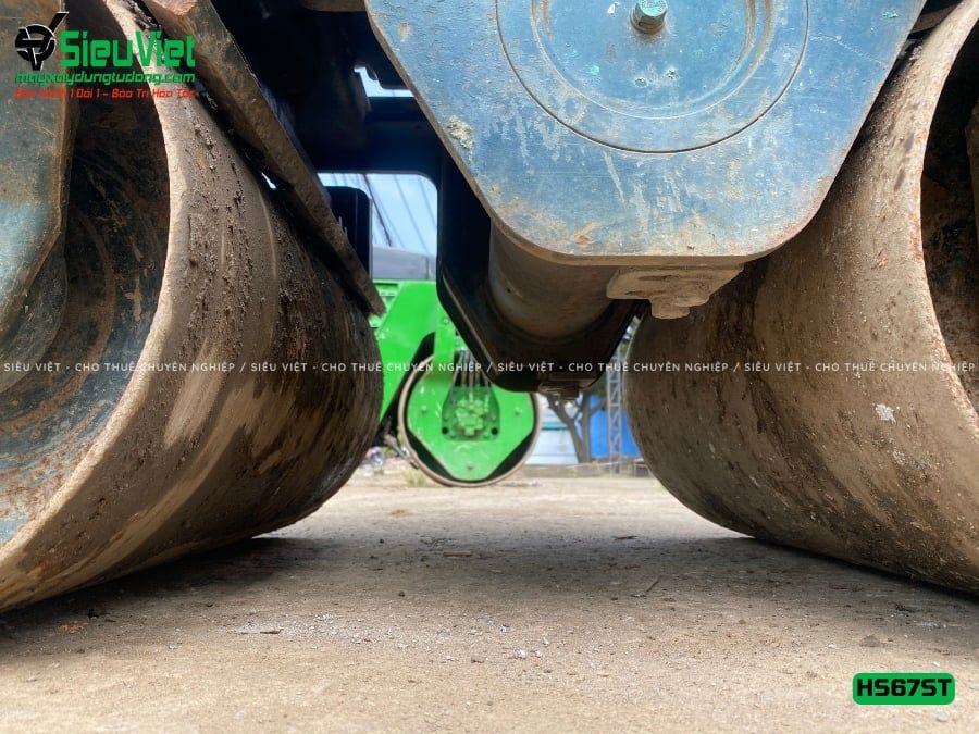 Xe lu rung dắt tay 750Kg Sakai HS67ST Nhật Bản (5HS210126)
