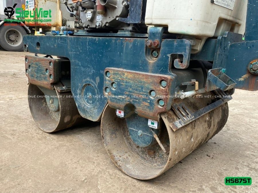 Xe lu rung dắt tay 750Kg Sakai HS67ST Nhật Bản (5HS210126)