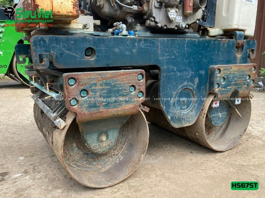 Xe lu rung dắt tay 750Kg Sakai HS67ST Nhật Bản (5HS210126)