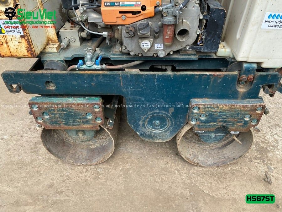 Xe lu rung dắt tay 750Kg Sakai HS67ST Nhật Bản (5HS210126)