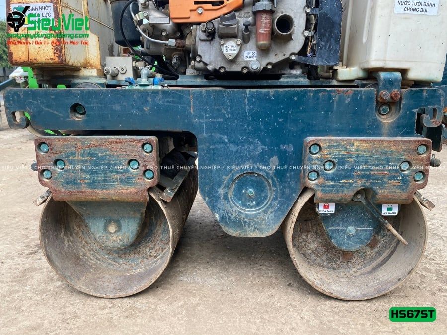 Xe lu rung dắt tay 750Kg Sakai HS67ST Nhật Bản (5HS210126)
