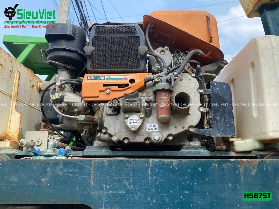 Xe lu rung dắt tay 750Kg Sakai HS67ST Nhật Bản (5HS210126)