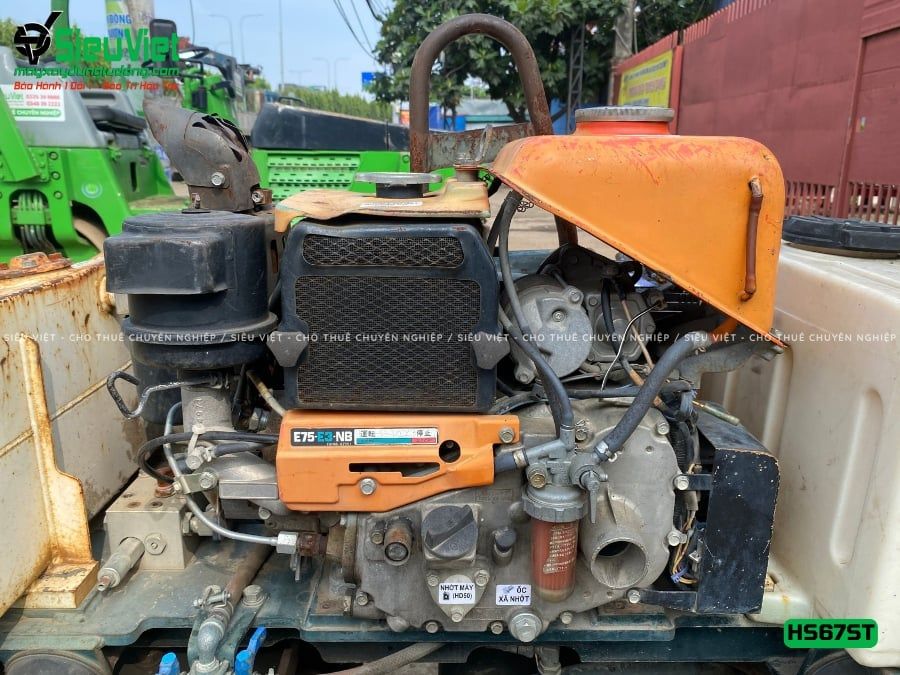 Xe lu rung dắt tay 750Kg Sakai HS67ST Nhật Bản (5HS210126)