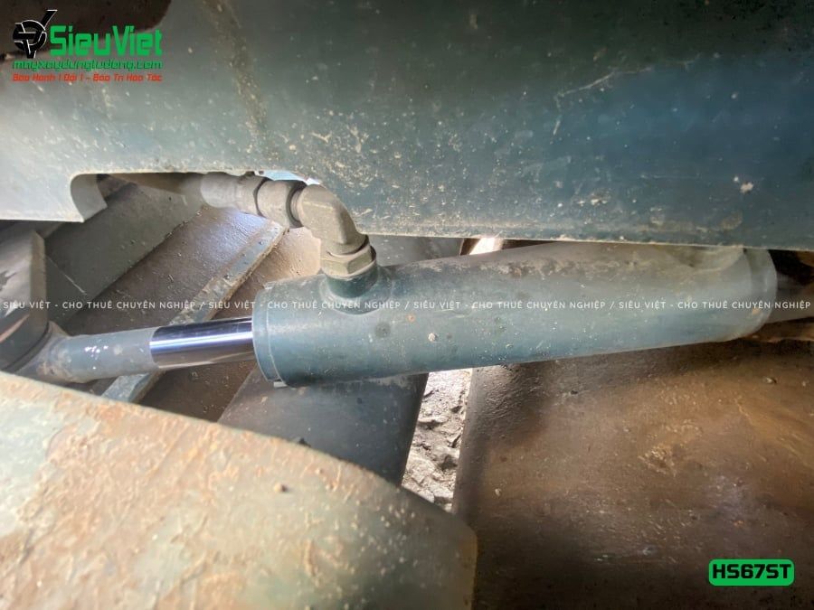 Xe lu rung dắt tay 750Kg Sakai HS67ST Nhật Bản (5HS210126)