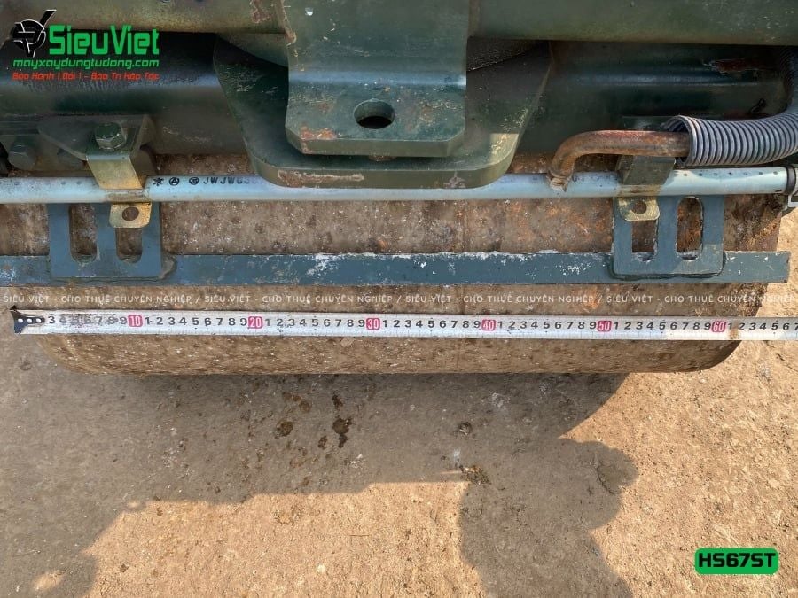 Xe lu rung dắt tay 750Kg Sakai HS67ST Nhật Bản (5HS210126)