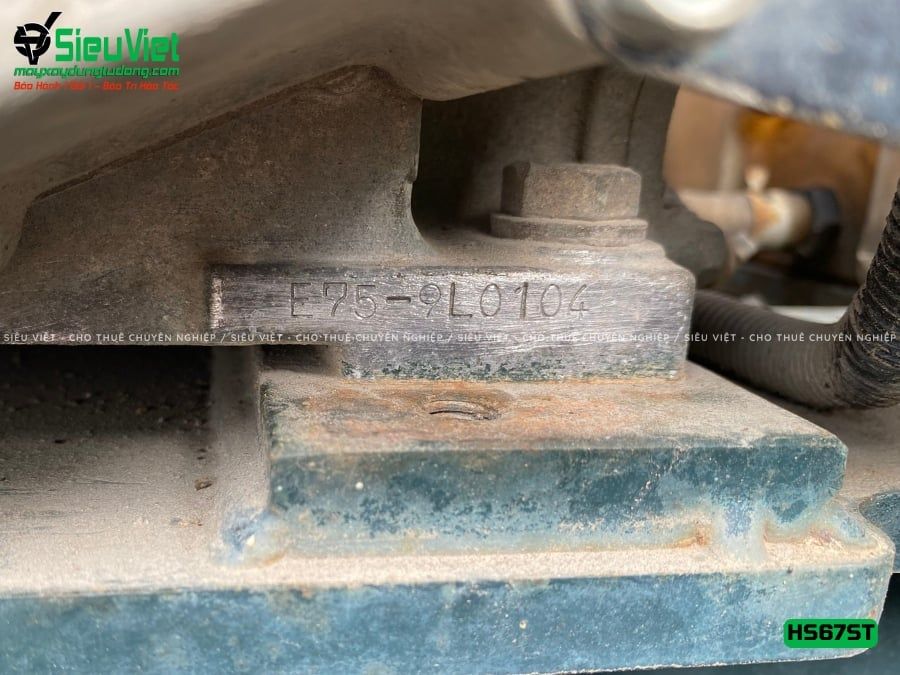 Xe lu rung dắt tay 750Kg Sakai HS67ST Nhật Bản (5HS210126)