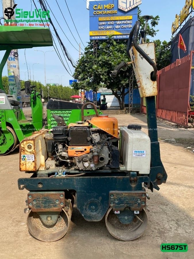 Xe lu rung dắt tay 750Kg Sakai HS67ST Nhật Bản (5HS210126)