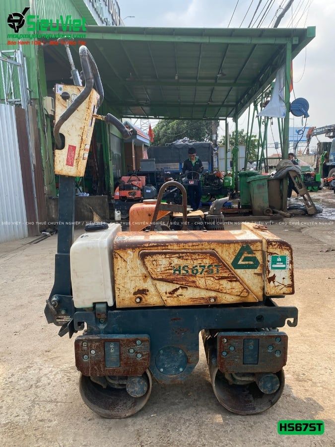 Xe lu rung dắt tay 750Kg Sakai HS67ST Nhật Bản (5HS210126)