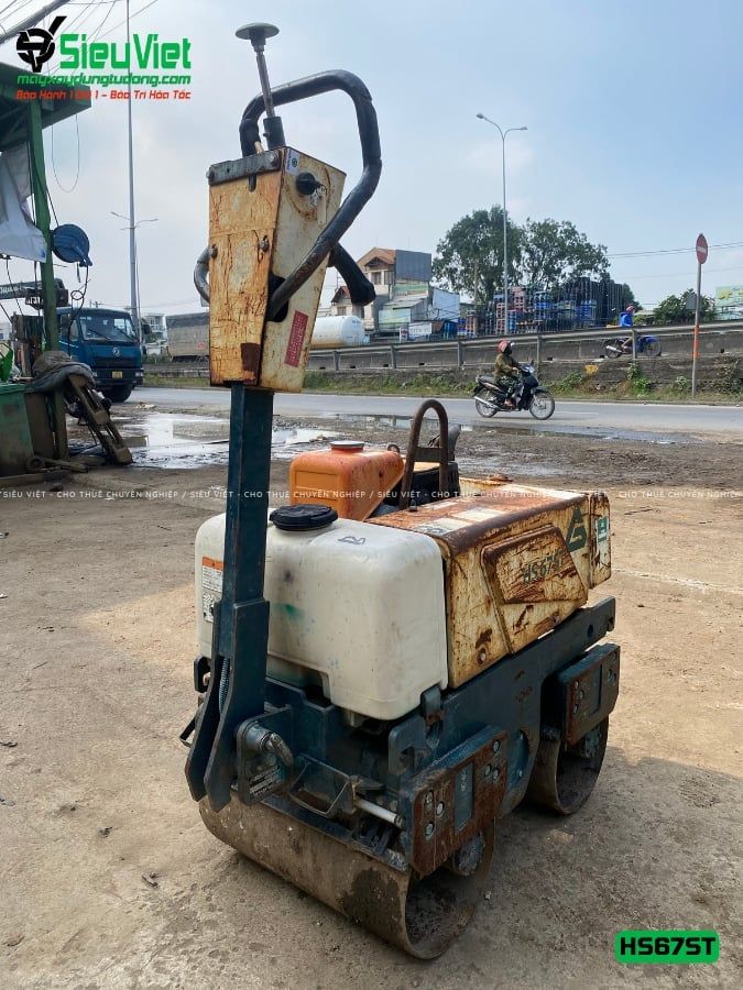 Xe lu rung dắt tay 750Kg Sakai HS67ST Nhật Bản (5HS210126)
