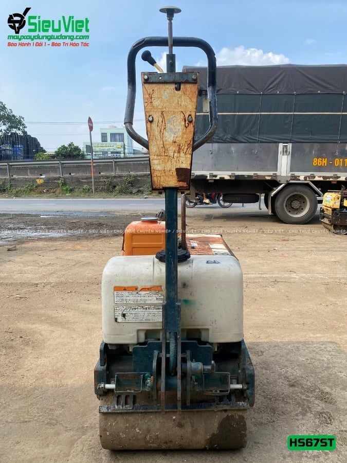 Xe lu rung dắt tay 750Kg Sakai HS67ST Nhật Bản (5HS210126)