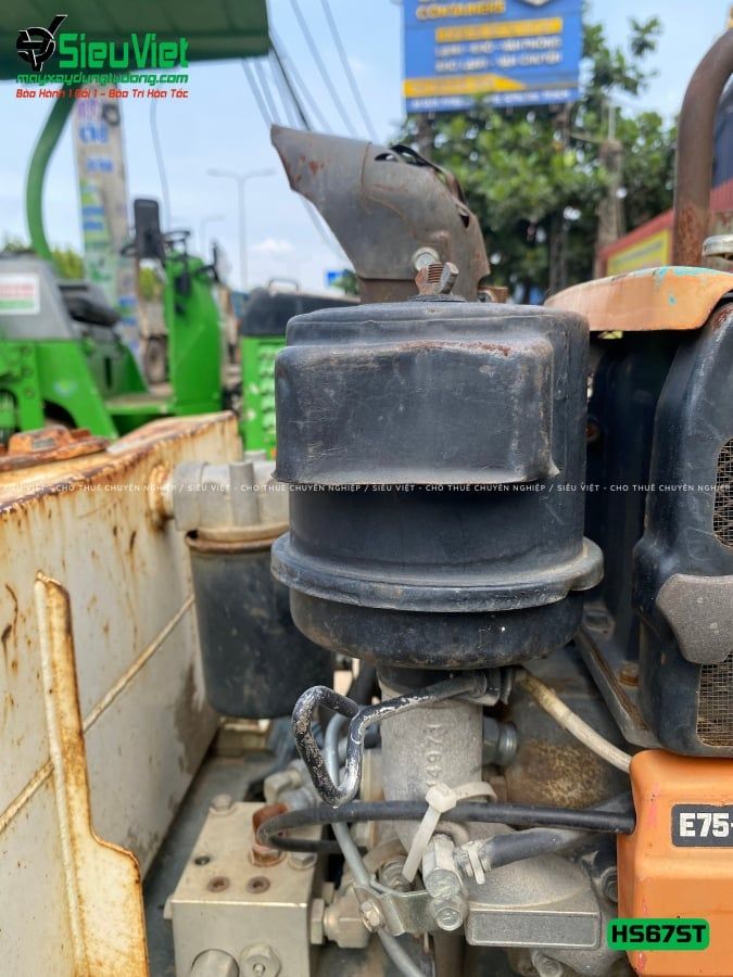 Xe lu rung dắt tay 750Kg Sakai HS67ST Nhật Bản (5HS210126)