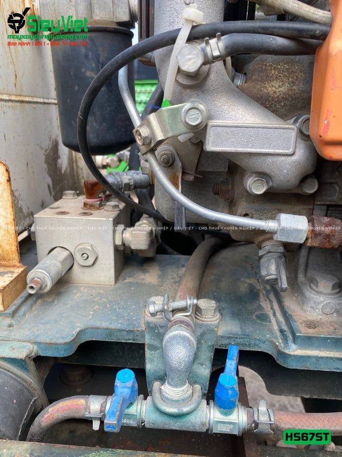 Xe lu rung dắt tay 750Kg Sakai HS67ST Nhật Bản (5HS210126)