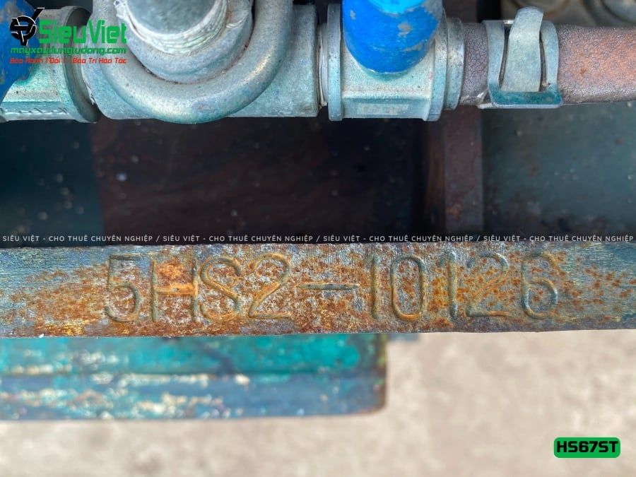 Xe lu rung dắt tay 750Kg Sakai HS67ST Nhật Bản (5HS210126)