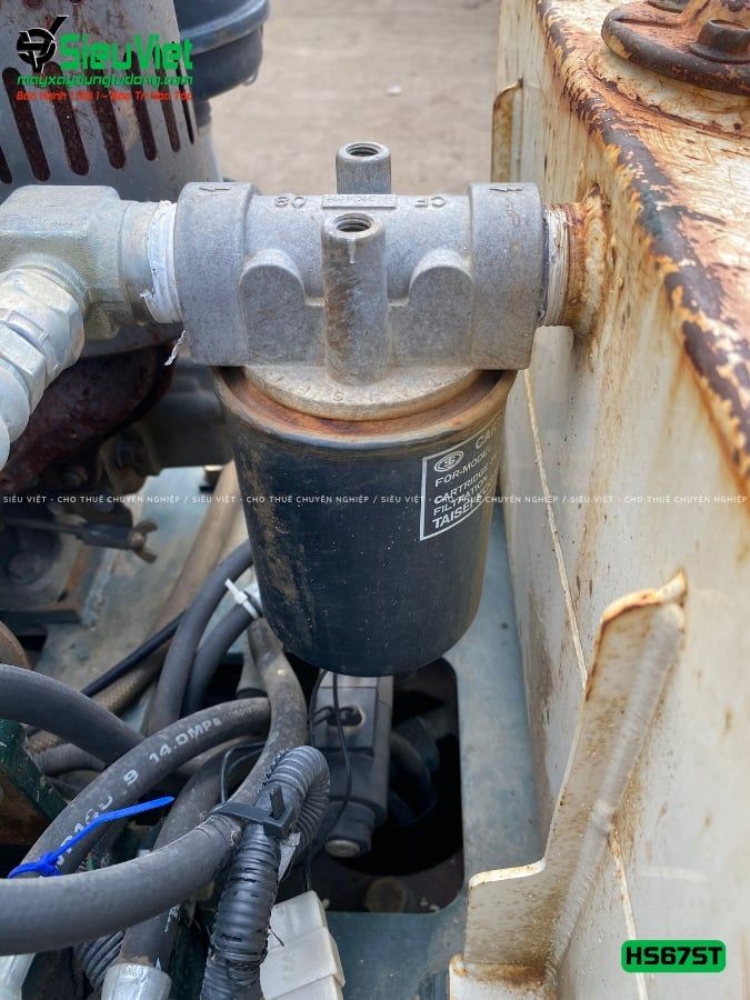 Xe lu rung dắt tay 750Kg Sakai HS67ST Nhật Bản (5HS210126)