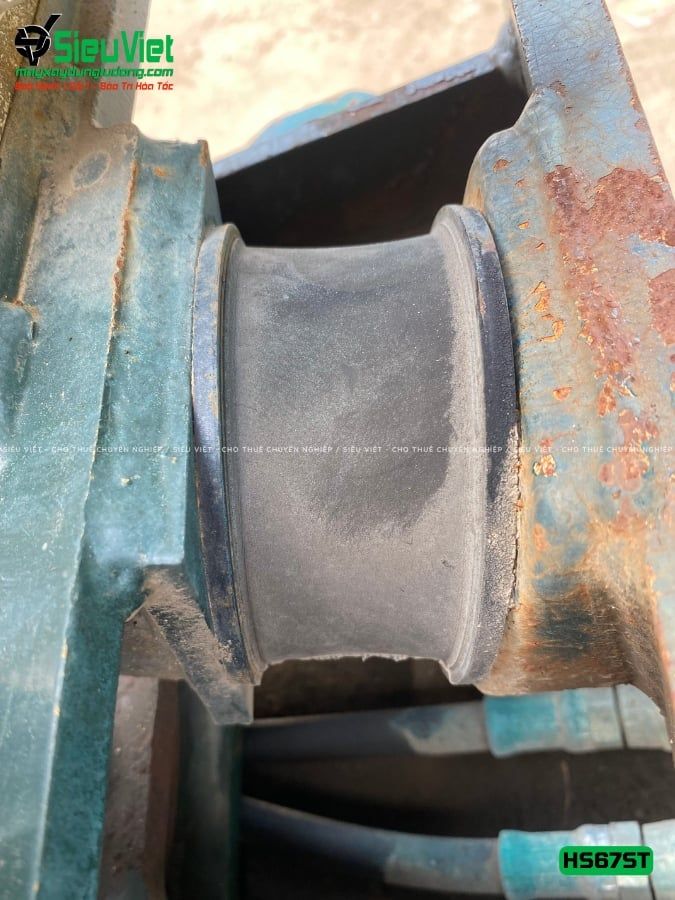 Xe lu rung dắt tay 750Kg Sakai HS67ST Nhật Bản (5HS210126)