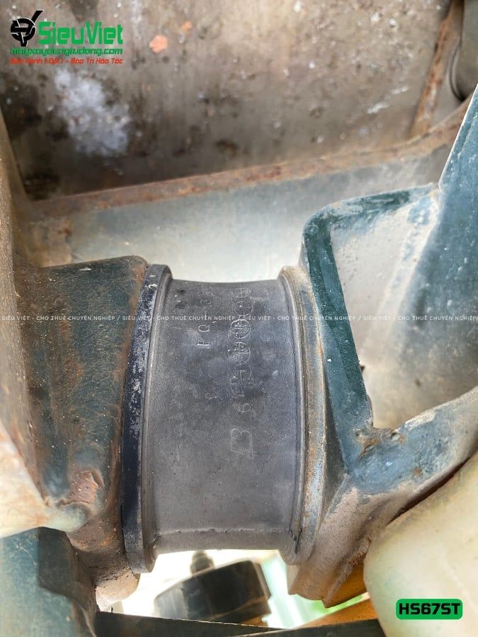 Xe lu rung dắt tay 750Kg Sakai HS67ST Nhật Bản (5HS210126)
