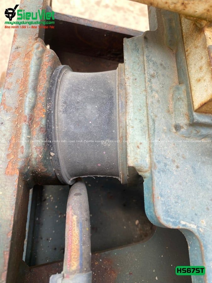 Xe lu rung dắt tay 750Kg Sakai HS67ST Nhật Bản (5HS210126)