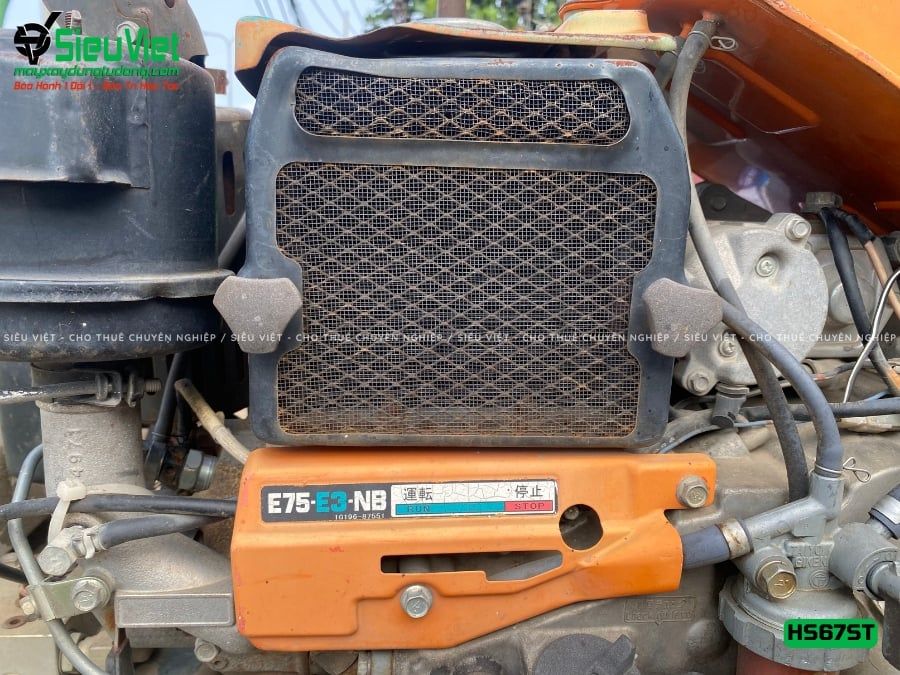 Xe lu rung dắt tay 750Kg Sakai HS67ST Nhật Bản (5HS210126)
