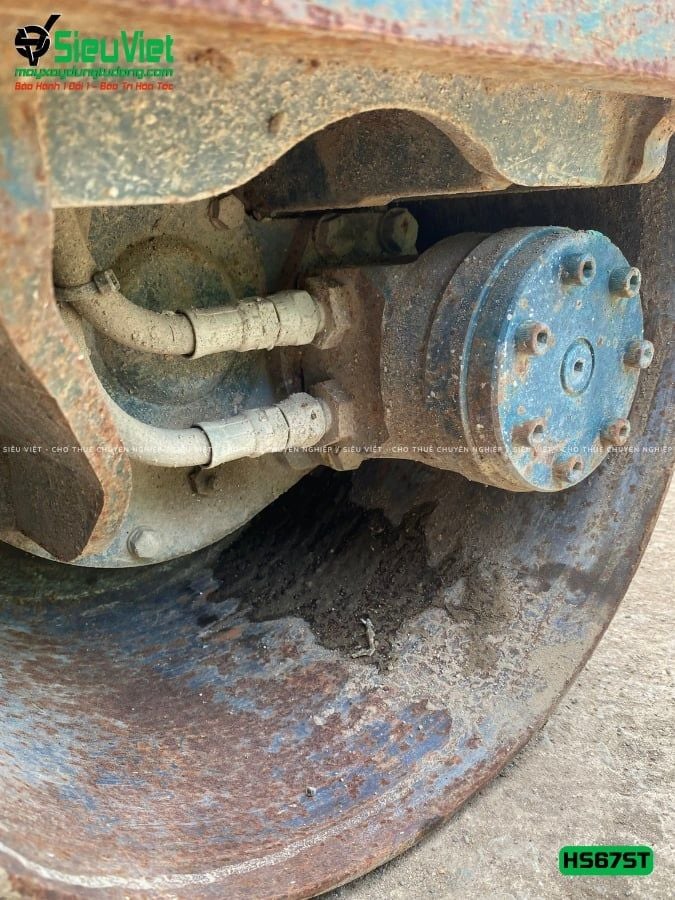 Xe lu rung dắt tay 750Kg Sakai HS67ST Nhật Bản (5HS210126)