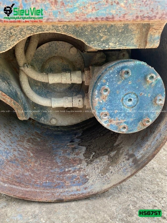 Xe lu rung dắt tay 750Kg Sakai HS67ST Nhật Bản (5HS210126)