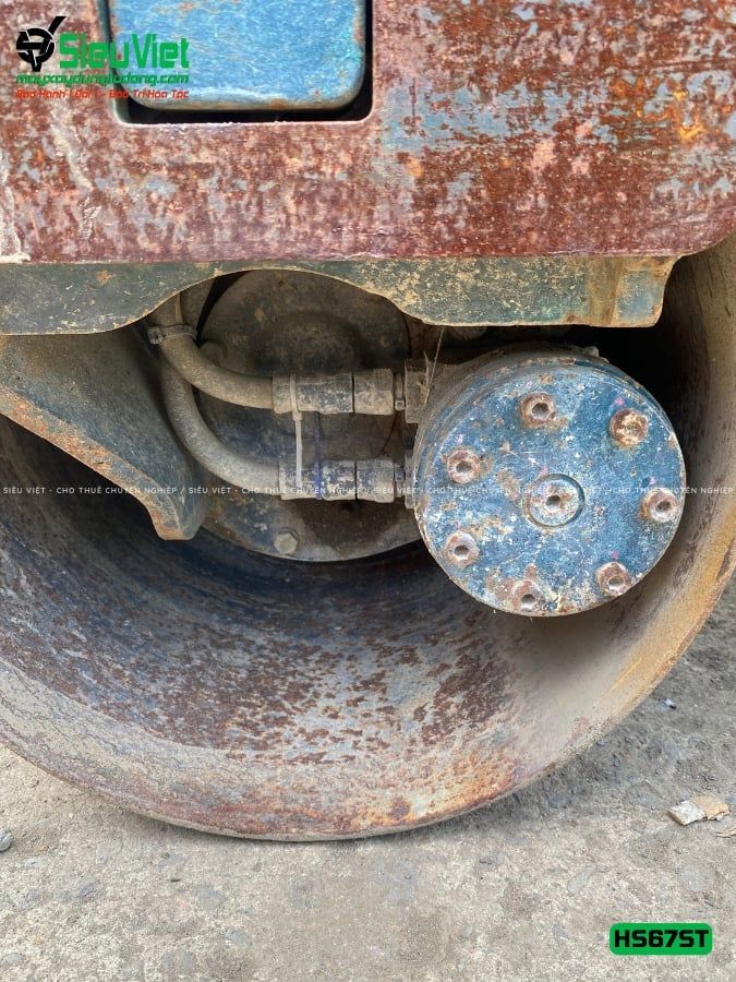 Xe lu rung dắt tay 750Kg Sakai HS67ST Nhật Bản (5HS210126)