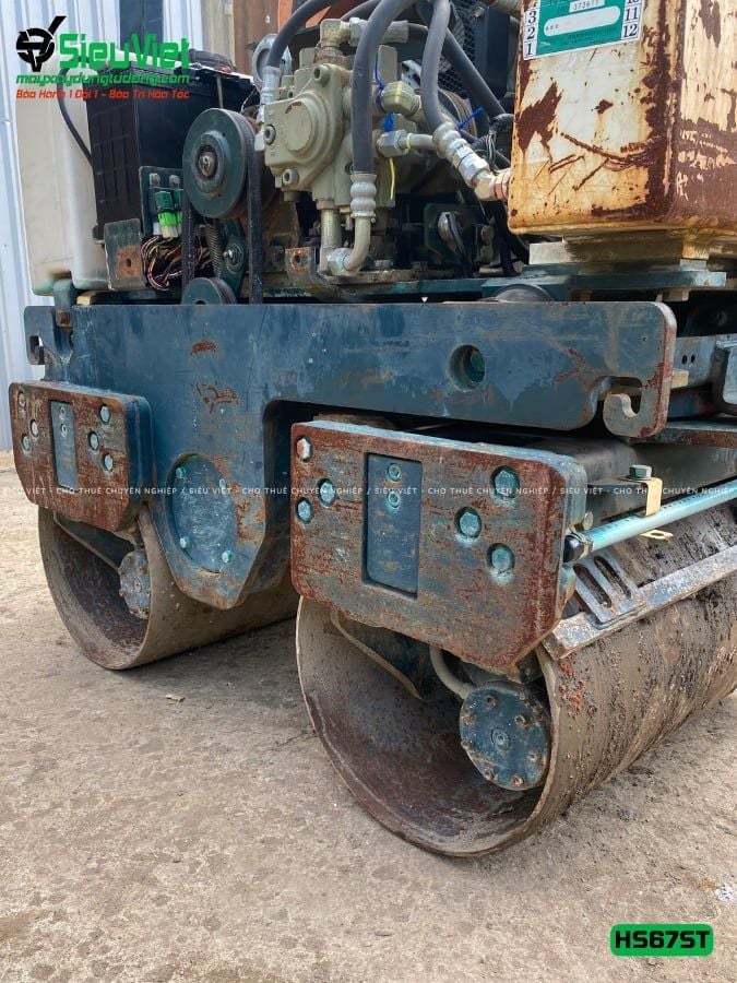 Xe lu rung dắt tay 750Kg Sakai HS67ST Nhật Bản (5HS210126)