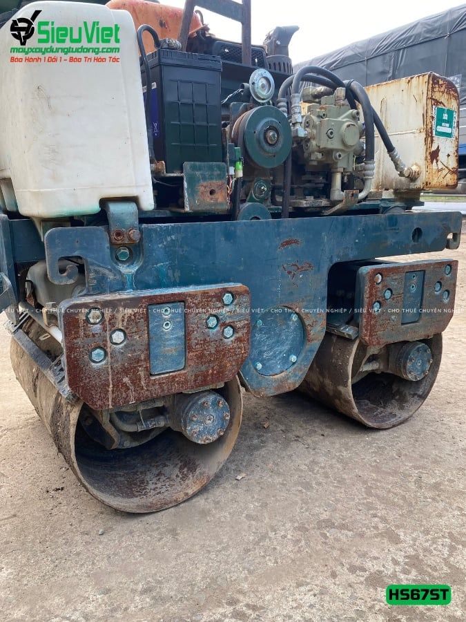 Xe lu rung dắt tay 750Kg Sakai HS67ST Nhật Bản (5HS210126)