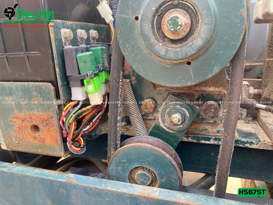 Xe lu rung dắt tay 750Kg Sakai HS67ST Nhật Bản (5HS210126)